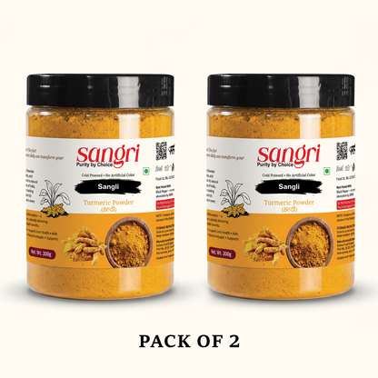 Sangli Haldi - Cold Pressed Turmeric Powder
