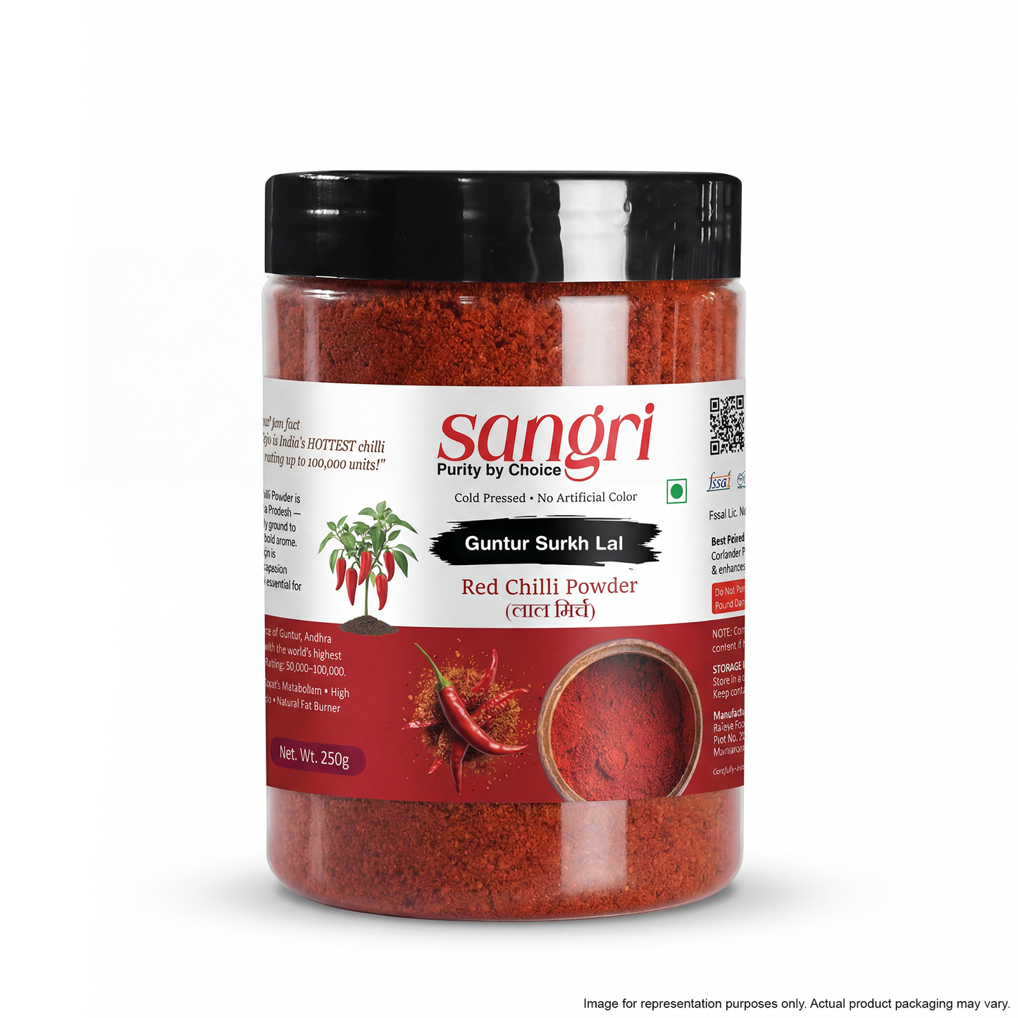 Sangri Kitchen Starter Pack — Special Combo Offer (100g) | Red Chilli + Turmeric Powder + Coriander Powder