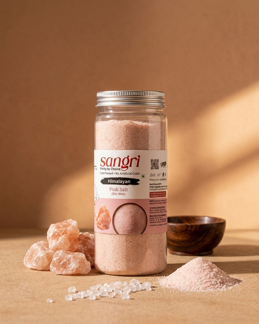 Sangri Himalayan Pink Salt – Lahori Namak | Pure Mineral-Rich Pink Salt, 600g