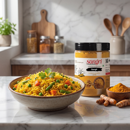 Sangli Haldi - Cold Pressed Turmeric Powder