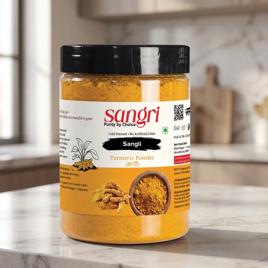 Sangli Haldi - Cold Pressed Turmeric Powder